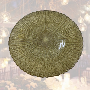 PLATO DE SITIO VIDRIO 11237