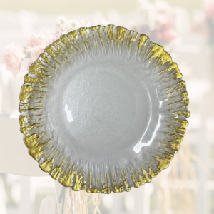PLATO DE SITIO VIDRIO 11233